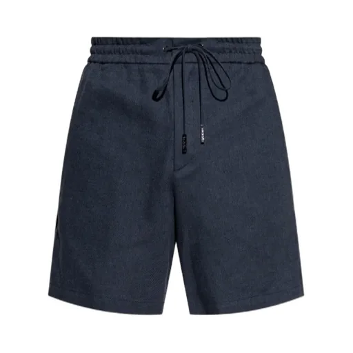 Iceberg Applique Drawstring Shorts