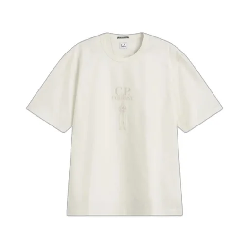 C.P. Company Logo Print Crewneck T-Shirt