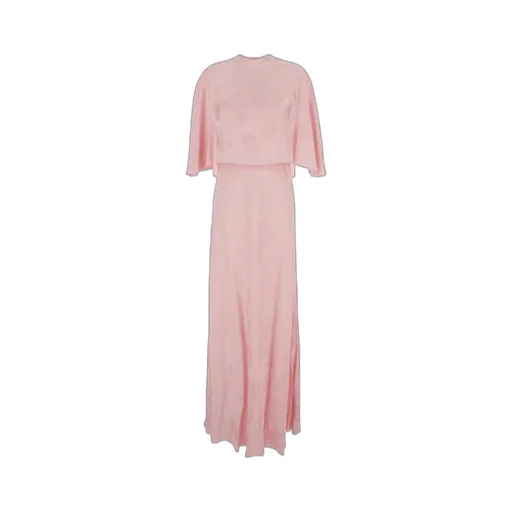 Forte Forte Embroidered Cape Maxi Dress