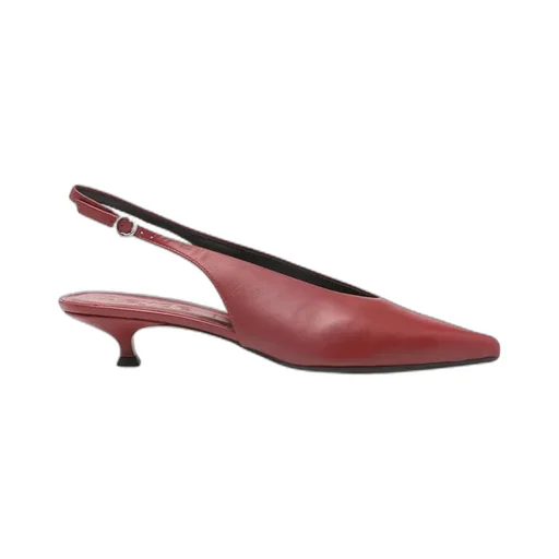 Pointed-Toe High-Heeled Sandals