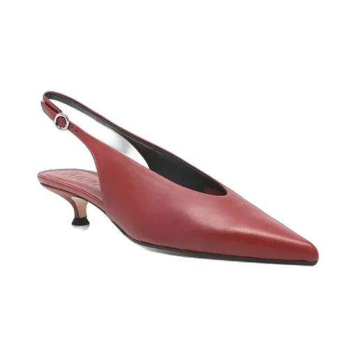Pointed-Toe High-Heeled Sandals