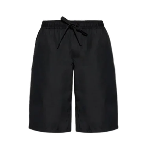 Dolce & Gabbana Heraldic Patch Elastic Waist Shorts
