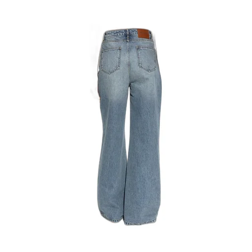 Belt Loop Denim Trousers