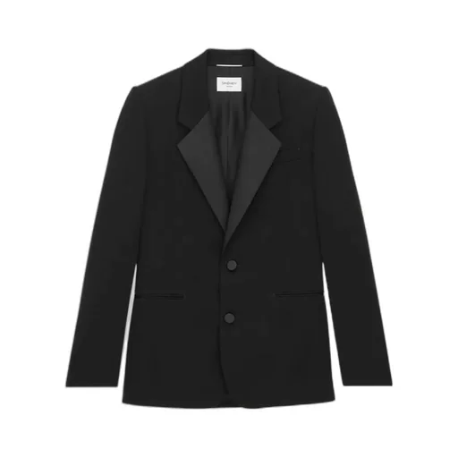 Veste De Smoking En Grain De Poudre