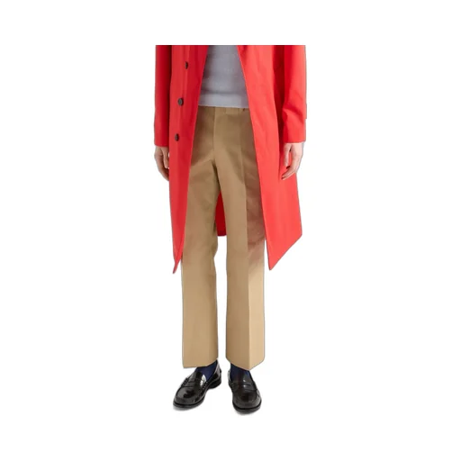 Trumpet Flare Cotton Trousers