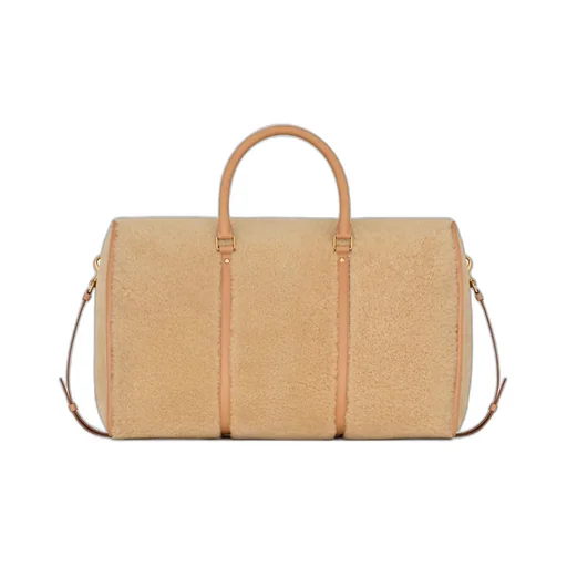 Duffle Bag In Shearling