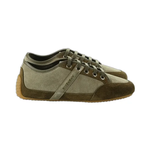 Lace-Up Panelled Sneakers