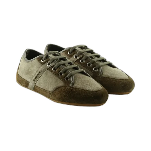 Lace-Up Panelled Sneakers