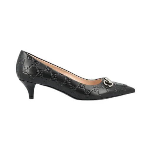 Gucci Gg Embossed Slip-On Pumps