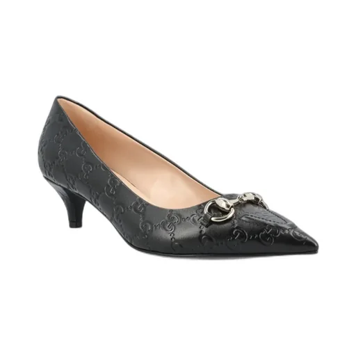 Gucci Gg Embossed Slip-On Pumps