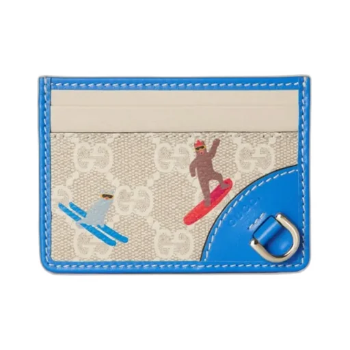 Gucci Printed Gg Card Case