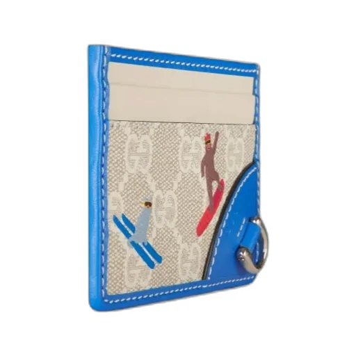 Gucci Printed Gg Card Case