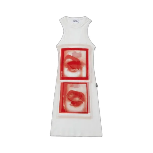 Eye Print Mini Dress
