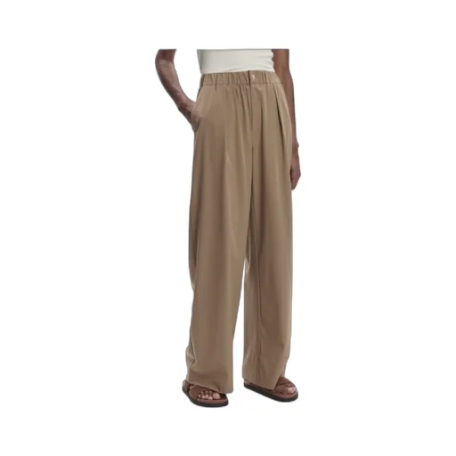 Kayson Pleated Woven Wide-Leg Pants