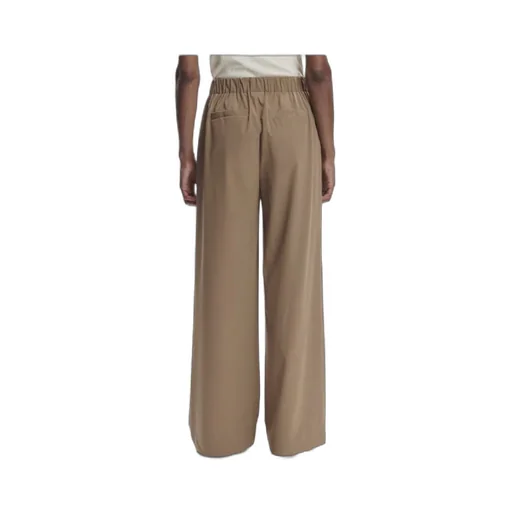 Kayson Pleated Woven Wide-Leg Pants