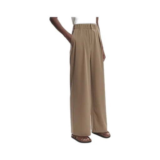 Kayson Pleated Woven Wide-Leg Pants