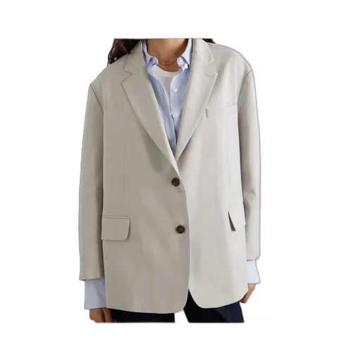 Bea Single-Breasted Oversized Blazer