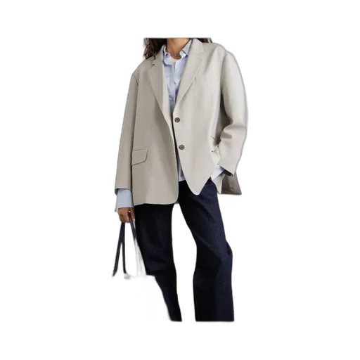 Bea Single-Breasted Oversized Blazer