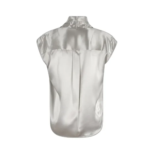 Alberta Ferretti Glossy Satin Shirt