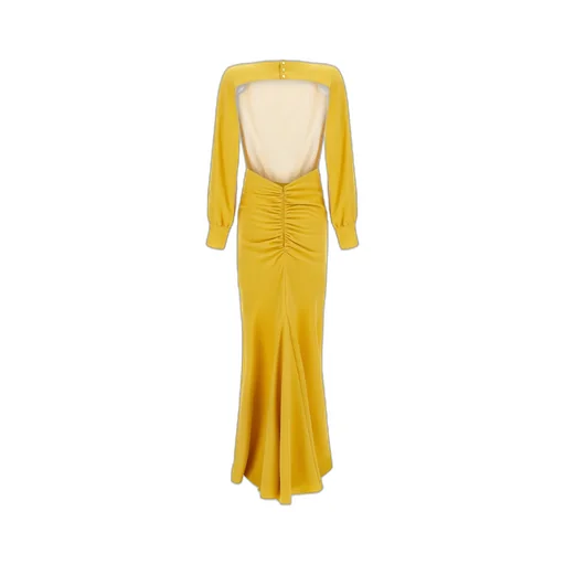 Elisabetta Franchi Red Carpet Maxi Dress