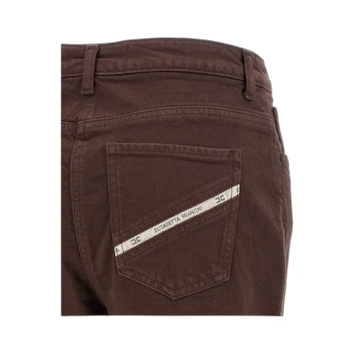 Elisabetta Franchi Jewel Padlock Jeans
