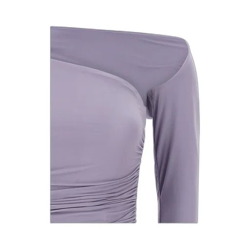Elisabetta Franchi Asymmetrical Neckline Top
