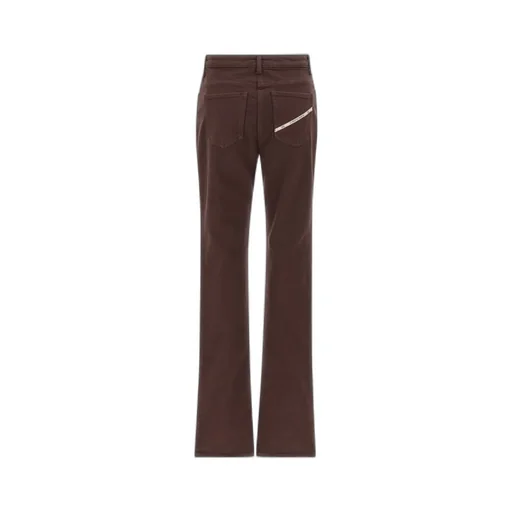 Elisabetta Franchi Jewel Padlock Jeans