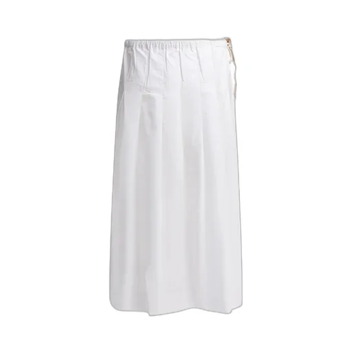 A Pleated Half-Length Skirt
