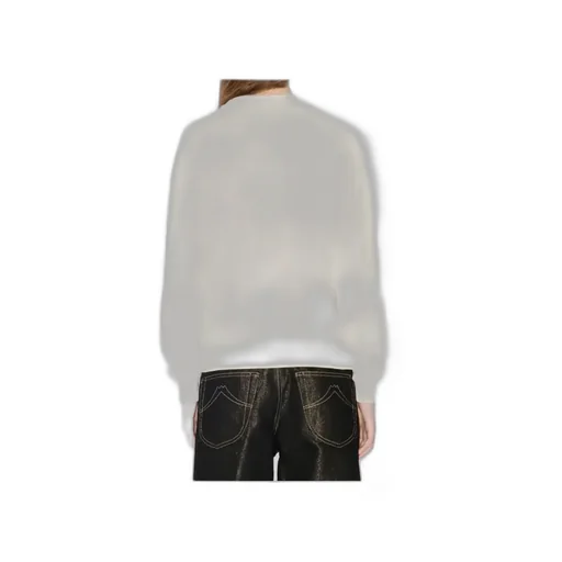 Sweatshirt In Cotton Boke Flower
