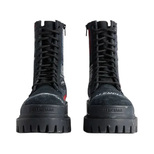Combat Strike Boot In Black