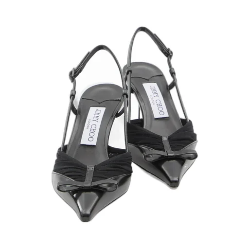 Jimmy Choo Afia Mesh Slingback Pumps
