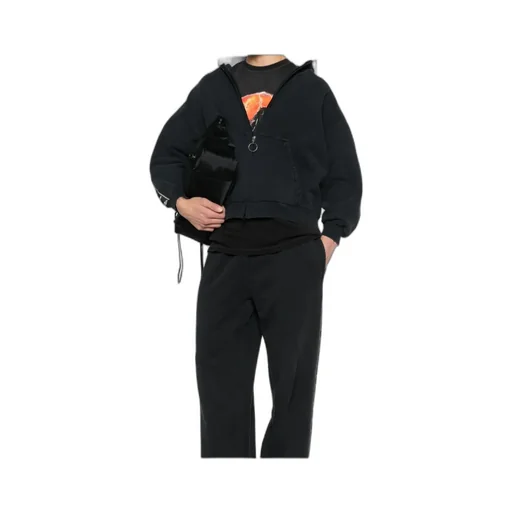 Hooded Zip-Up Sweatshirt