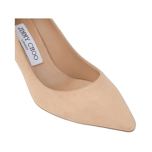 Romy 85 Chai Tonal Suede Pumps