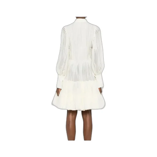 Pleated Mini Dress