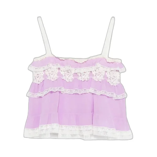 Ruffled Lace Top