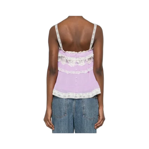 Ruffled Lace Top