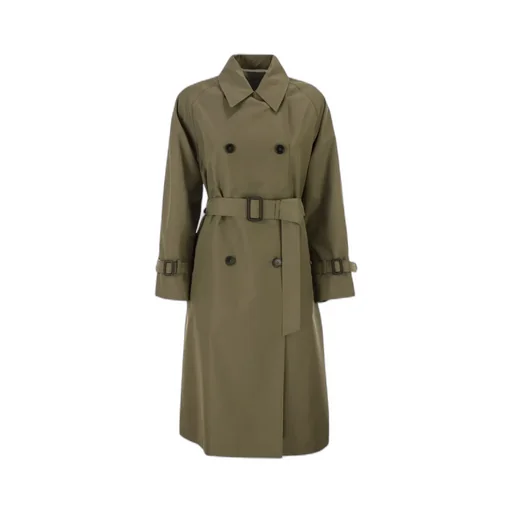 Long-Sleeved Trench Coat