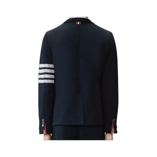 Thom Browne Double Face Knit 4-Bar Sack Jacket
