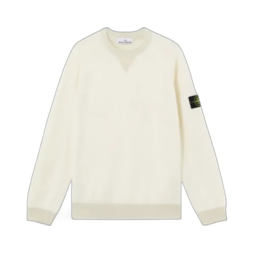 Stone Island Logo Patch Crewneck Jumper