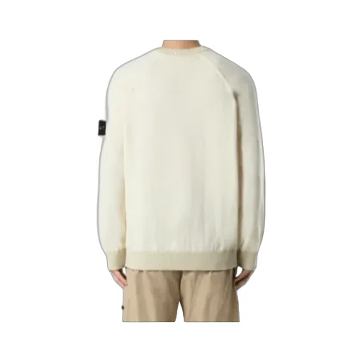 Stone Island Logo Patch Crewneck Jumper