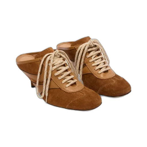 Round-Toe High-Heeled Sandals