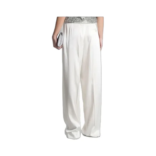 Stella Mccartney Pleated Straight Leg Trousers