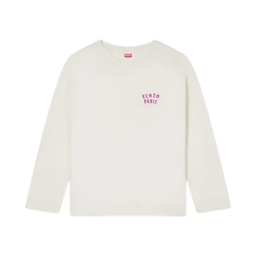 Long Sleeve T-Shirt In Cotton Kenzo Boke Heart