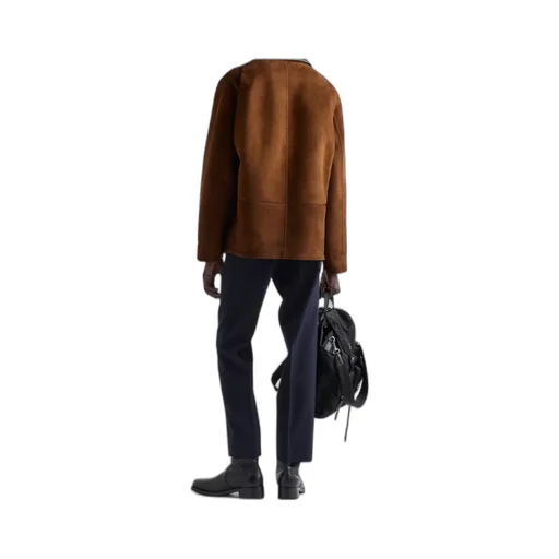 Suede Caban Jacket