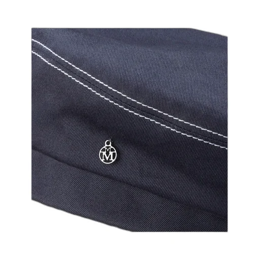 Maison Michel Bow Detailed Logo Charm Hat