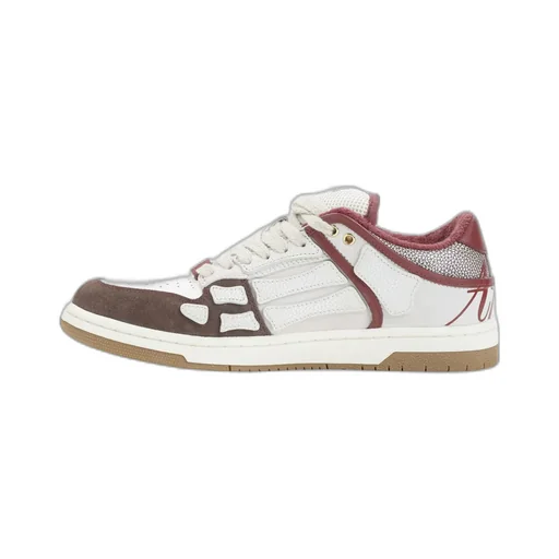 Amiri Round Toe Lace-Up Sneakers