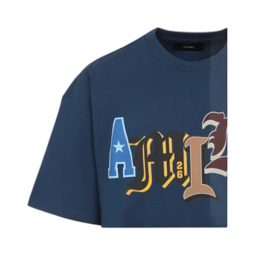 Amiri Crewneck Short-Sleeved T-Shirt