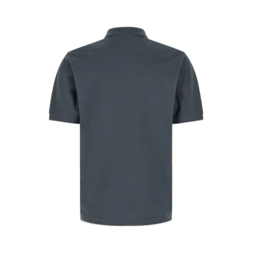 Stone Island Logo Patch Short Sleeved Polo Shirt