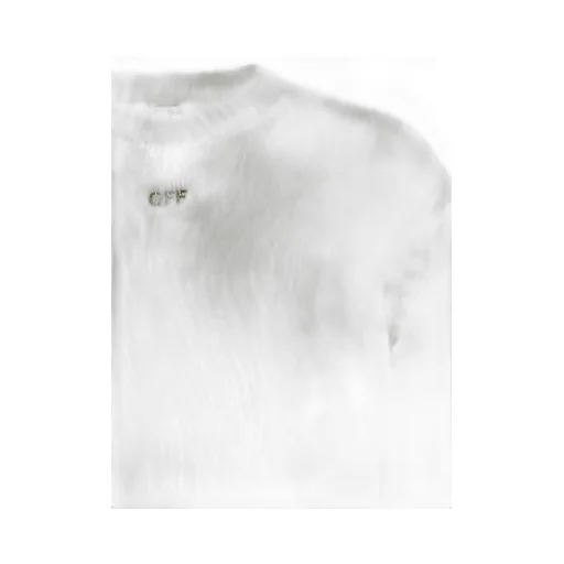 Off-White Diag Outline Crewneck Jumper