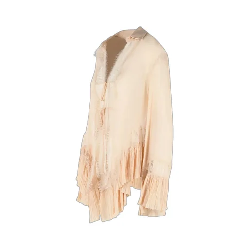 Blumarine Amberlight Flared Hem Shirt